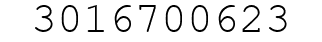 Number 3016700623.