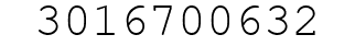 Number 3016700632.