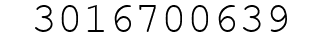 Number 3016700639.