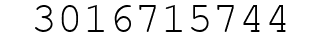 Number 3016715744.