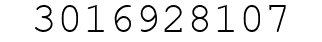 Number 3016928107.