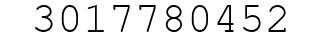 Number 3017780452.
