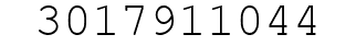 Number 3017911044.