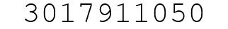Number 3017911050.