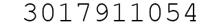 Number 3017911054.