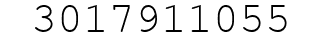 Number 3017911055.