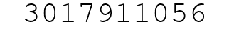 Number 3017911056.
