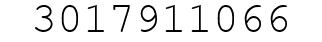 Number 3017911066.