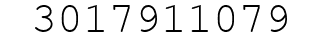 Number 3017911079.