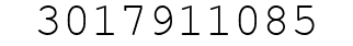 Number 3017911085.