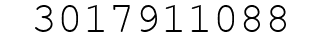 Number 3017911088.