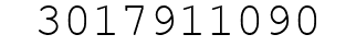 Number 3017911090.