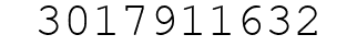 Number 3017911632.