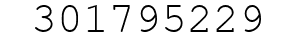 Number 301795229.