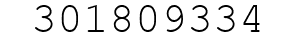 Number 301809334.