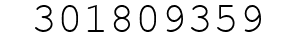 Number 301809359.
