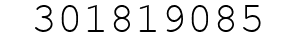 Number 301819085.