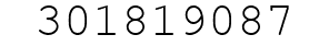 Number 301819087.