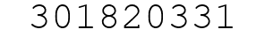 Number 301820331.