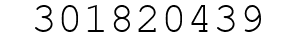 Number 301820439.