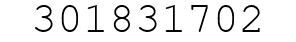 Number 301831702.