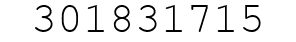 Number 301831715.