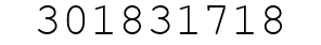 Number 301831718.