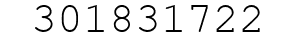 Number 301831722.