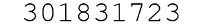 Number 301831723.