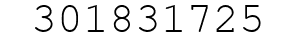 Number 301831725.