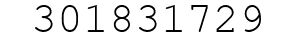 Number 301831729.