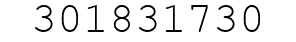 Number 301831730.
