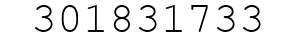 Number 301831733.