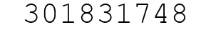 Number 301831748.