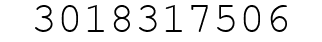 Number 3018317506.