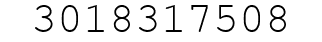 Number 3018317508.