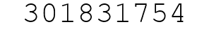 Number 301831754.