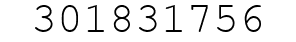 Number 301831756.