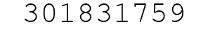 Number 301831759.