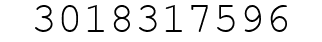 Number 3018317596.