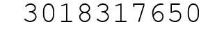 Number 3018317650.