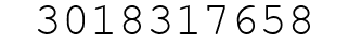 Number 3018317658.
