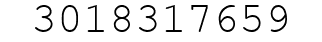 Number 3018317659.