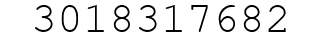Number 3018317682.