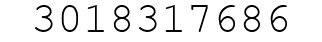 Number 3018317686.