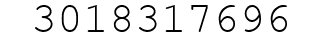 Number 3018317696.