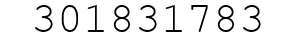 Number 301831783.