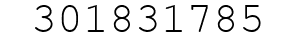 Number 301831785.