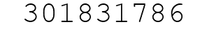 Number 301831786.