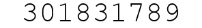 Number 301831789.
